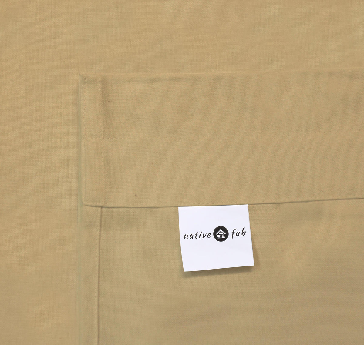 Beige 100% Cotton Kitchen Window Curtain Tiers Valance Set 3 Piece J242249