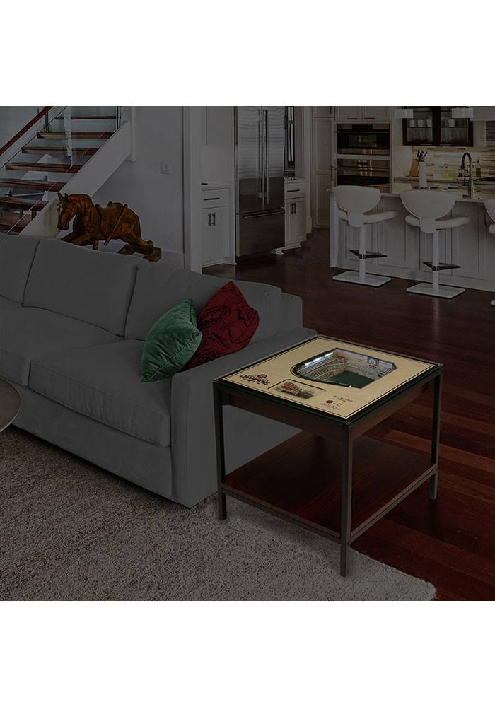 Brown StadiumView End Table Z34803