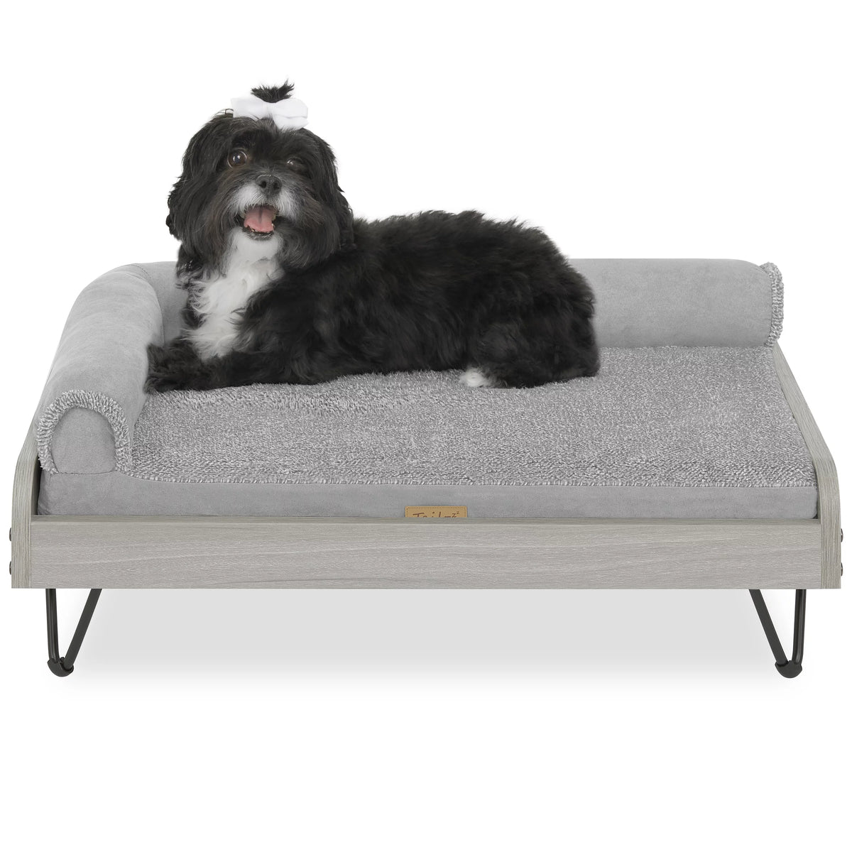 Wooden Pet Bed with Mattress B470888