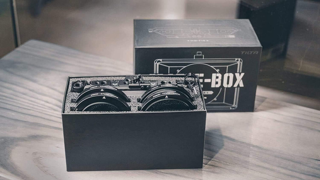 Mini Matte Box MB-T15 with Four Lens Adapter Rings B7903