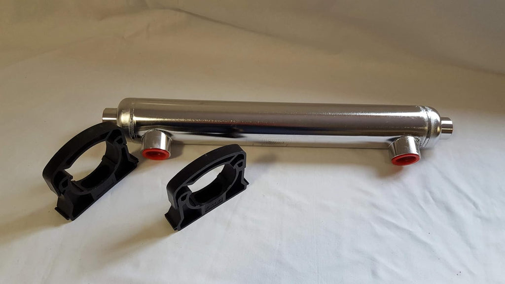 1,200,000 BTU Stainless Steel Tube & Shell Heat Exchanger Y990831