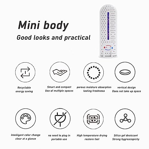 Portable Cordless Rechargeable Dehumidifier R628