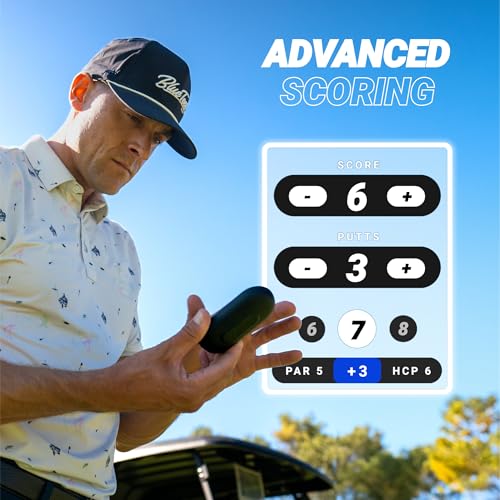 Magnetic Golf GPS Handheld with Touch Screen Display A469