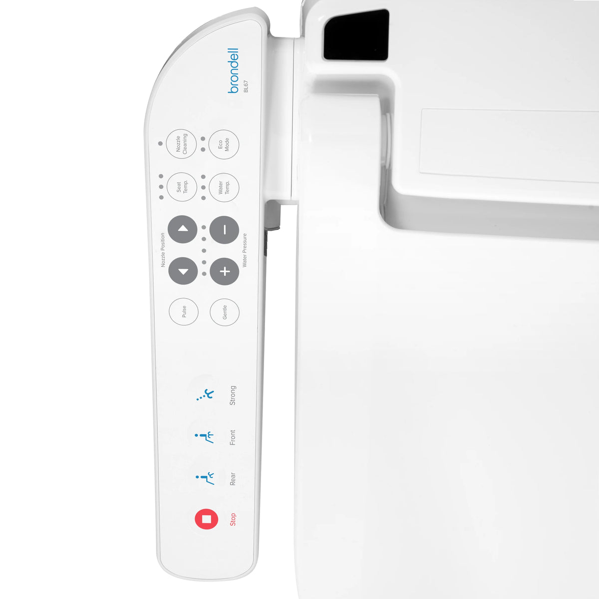 Elongated White Bidet Seat L421791