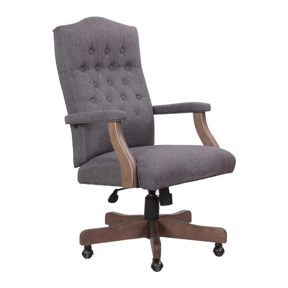 Grey High-Back Executive Swivel Chair M1394