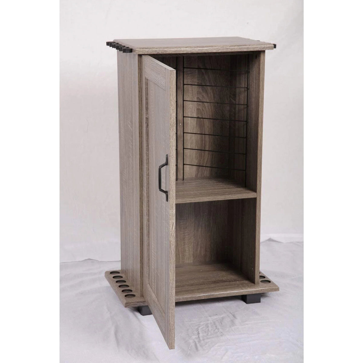 Fishing Storage Rod Holder with Cabinet B12561