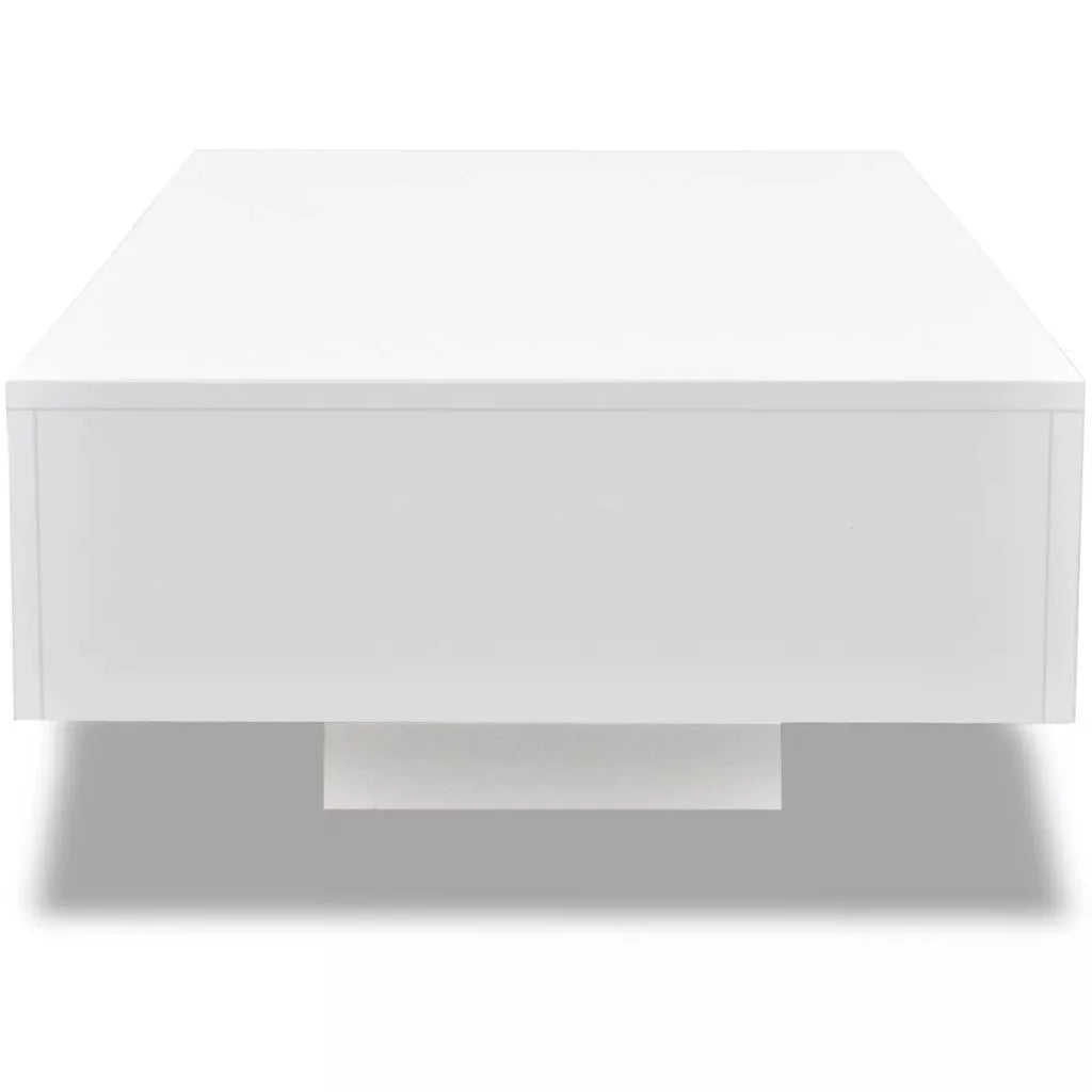 White High Gloss Coffee Table Y97336
