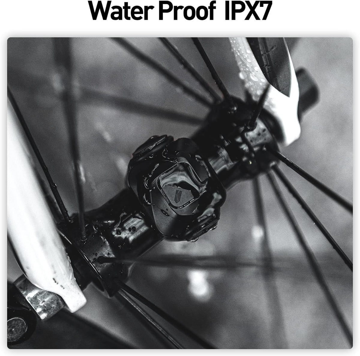 Cadence and Speed Sensor Wireless IPX7 Waterproof Bike Sensor 2 Pack D241