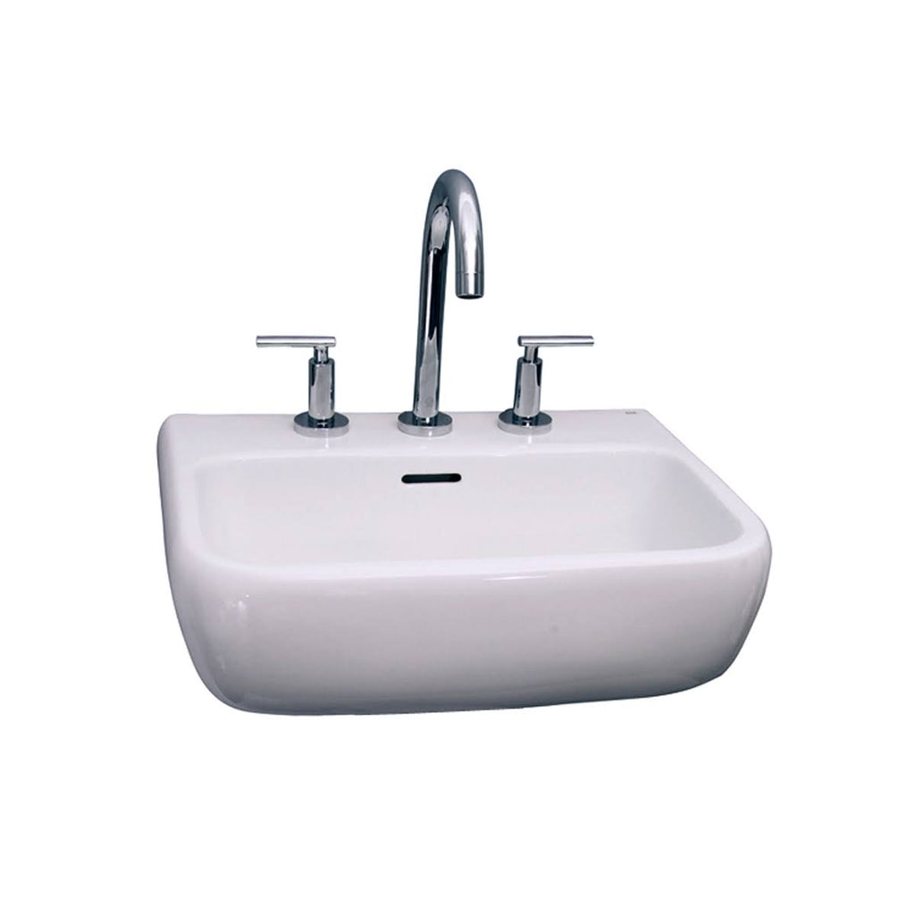 White Wall-Hung Basin X3328