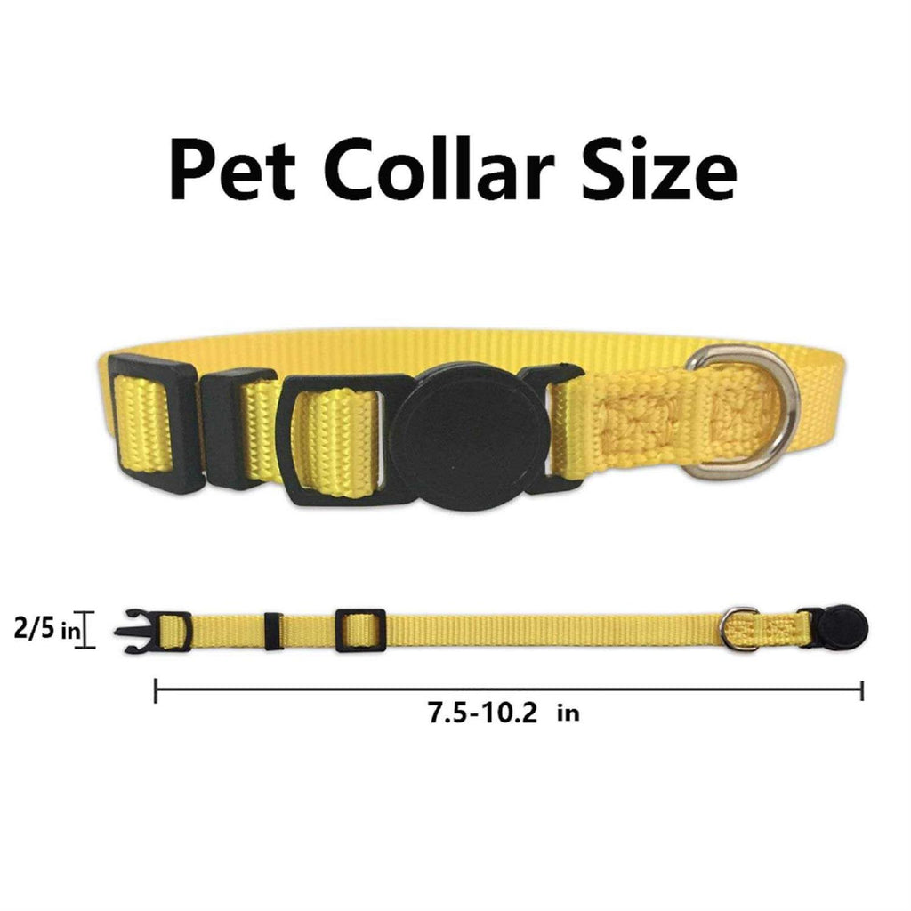 14PCS Soft Nylon Adjustable Breakaway Puppy ID Collar D3891