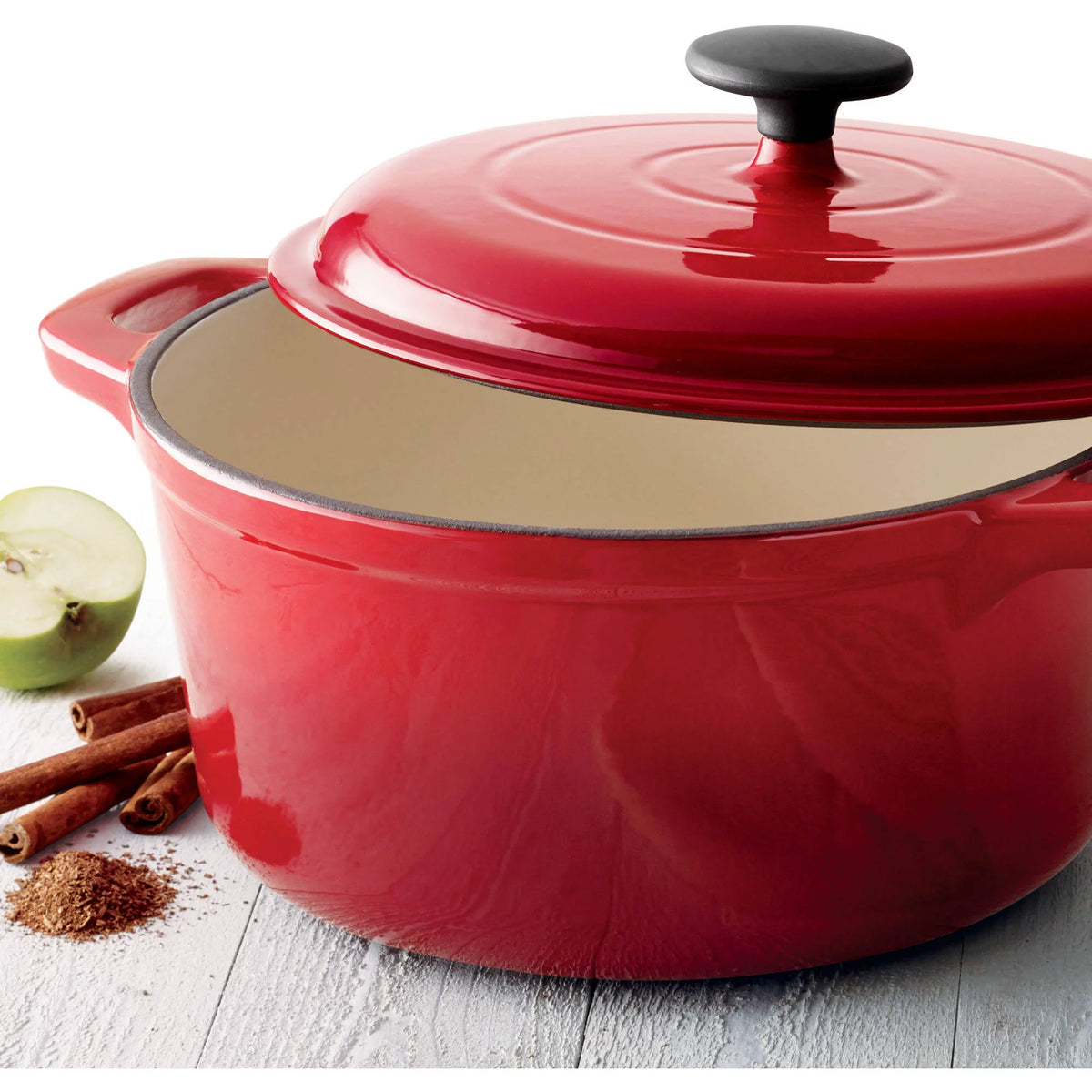 Enameled Cast Iron 5.5 Quart Round Dutch Oven M522