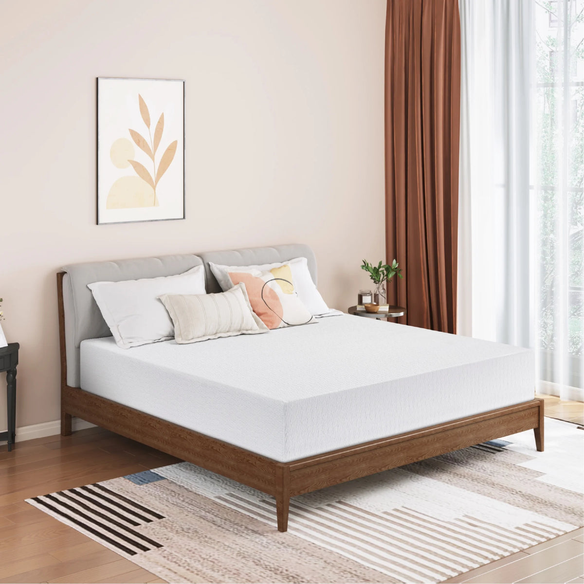 10 Gel Memory Foam Full Mattress Z512241