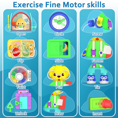 Musical Montessori Busy Board Toddler Toy K43948
