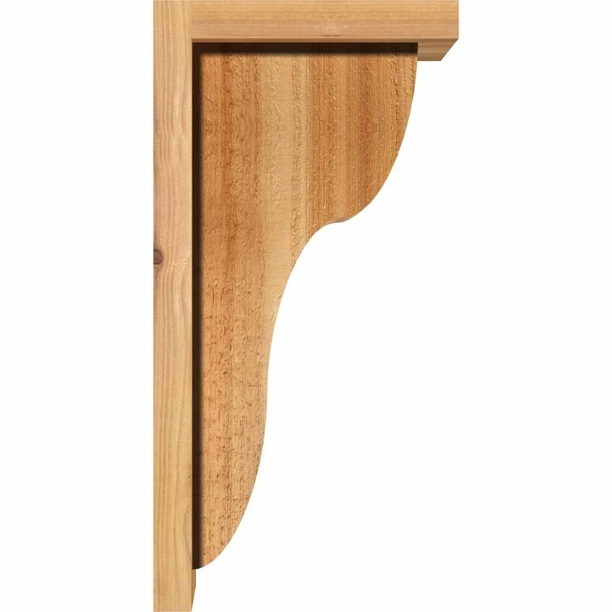 Rough Sawn Corbel with Backplate P44148