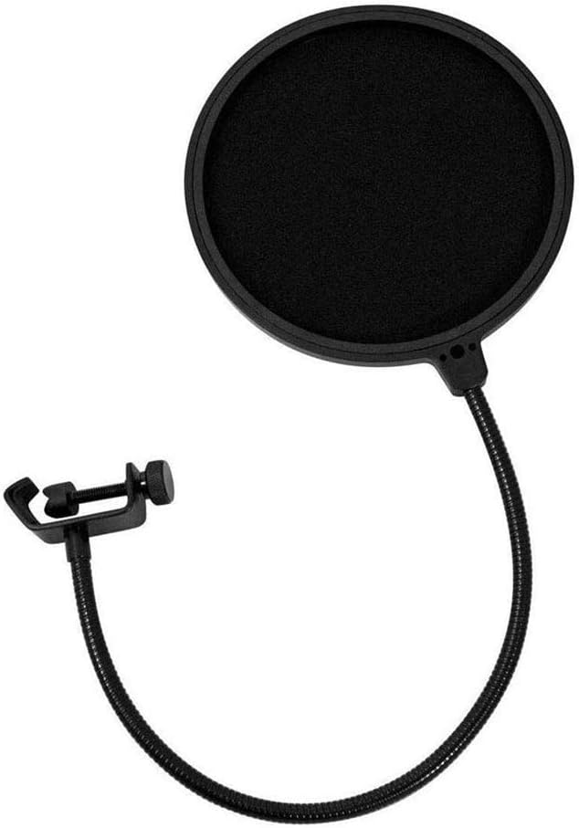 2x2 USB Audio Interface with Pop Filter & XLR Cable Bundle E76269