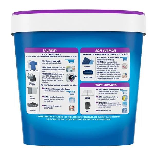 Laundry Odor Stain Remover Powder 5 Lbs K178020