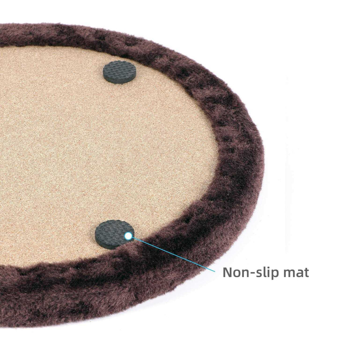 Cat Self Groomer Massager with Scratching Pad and Catnip Toy O1795