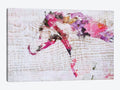 Running Boho Horse Print Canvas Art T99543