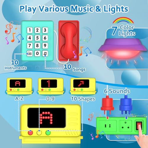 Musical Montessori Busy Board Toddler Toy K43948