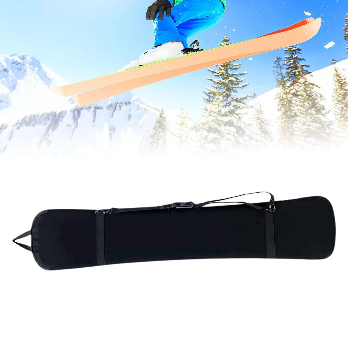 145cm Snowboard Bag with Shoulder Strap W9743