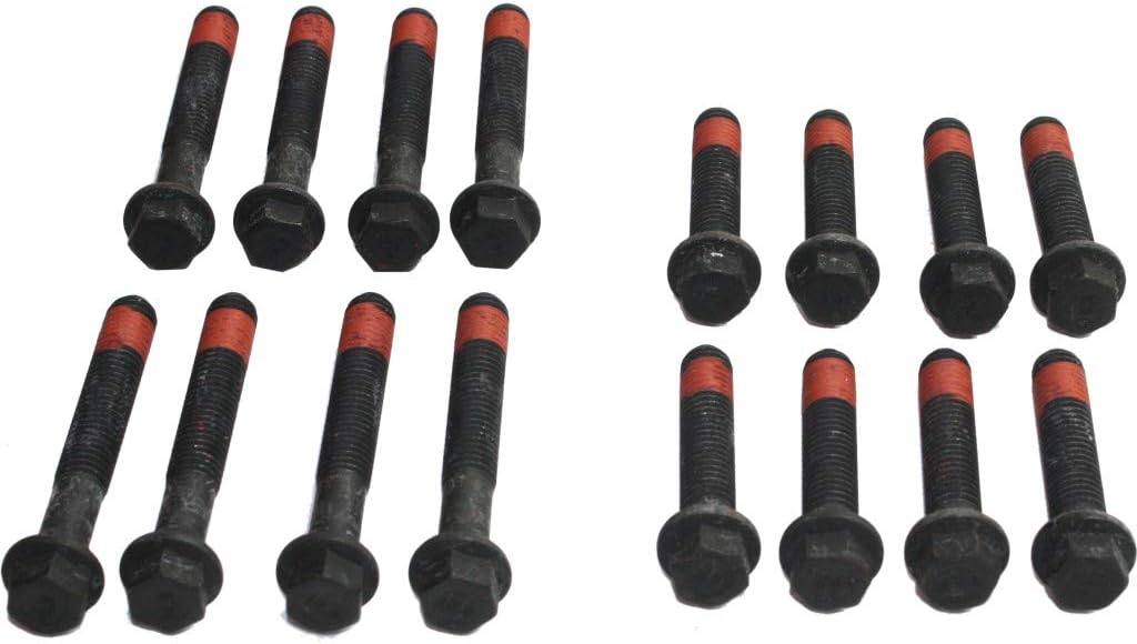 Cylinder Head Bolt Set of 16 for 3.8L OHV Engine Y710
