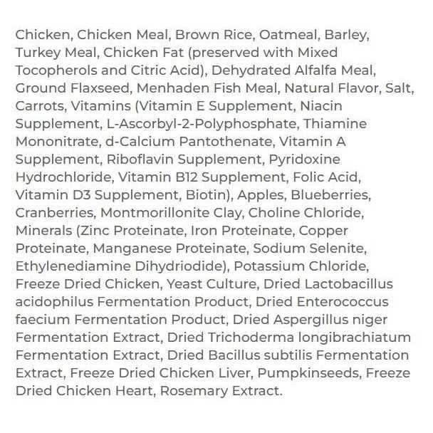 Chicken & Brown Rice Recipe Dry Dog Food Q587