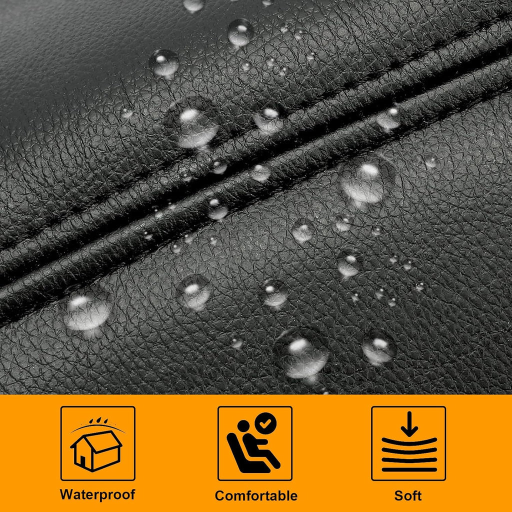 Black Cloth Seat Cover Pack of 2 P729