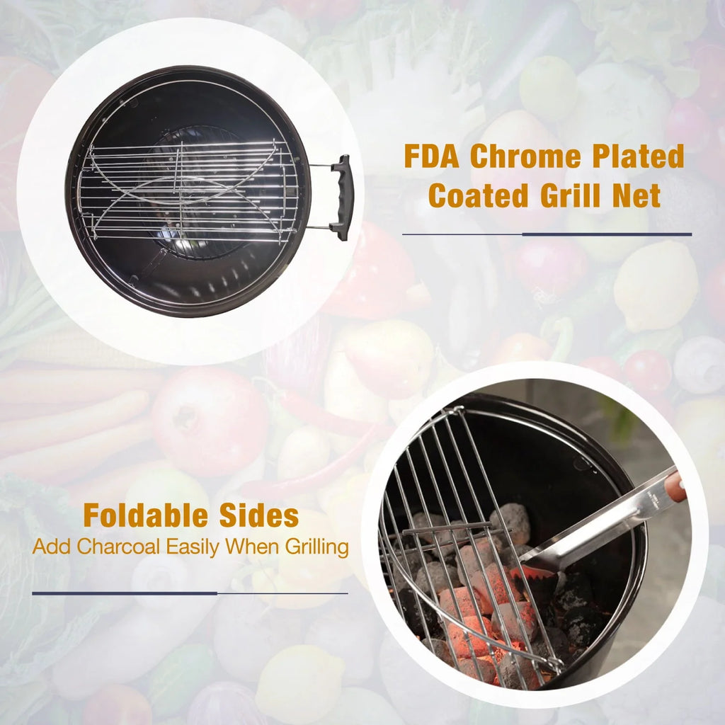 Portable Charcoal BBQ Grill R717