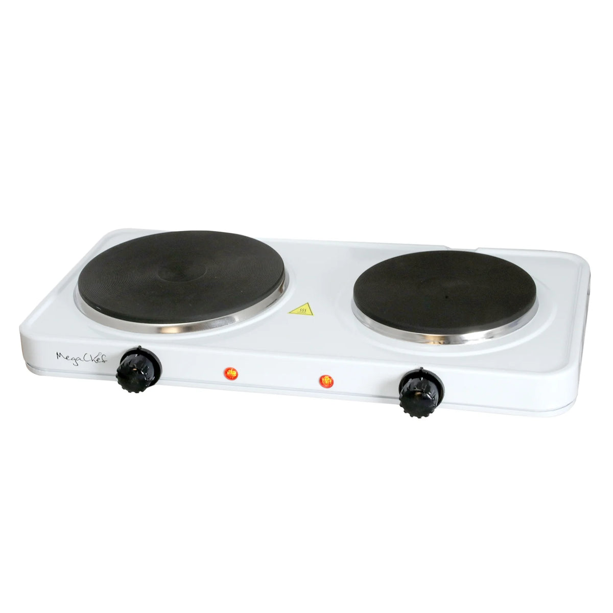 White Dual Burner Cooktop Z2862