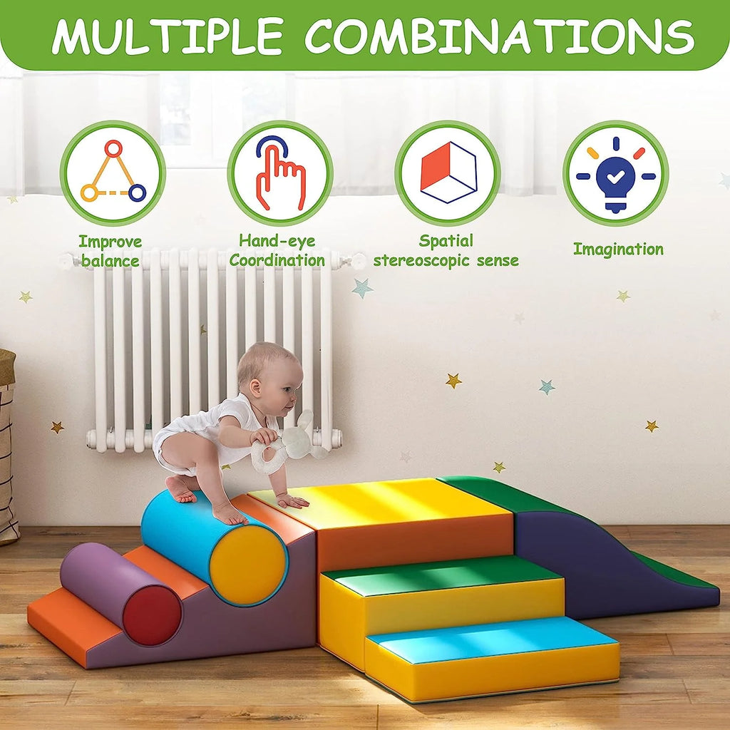 6 Pcs Soft Climbing Toys for Toddlers O326