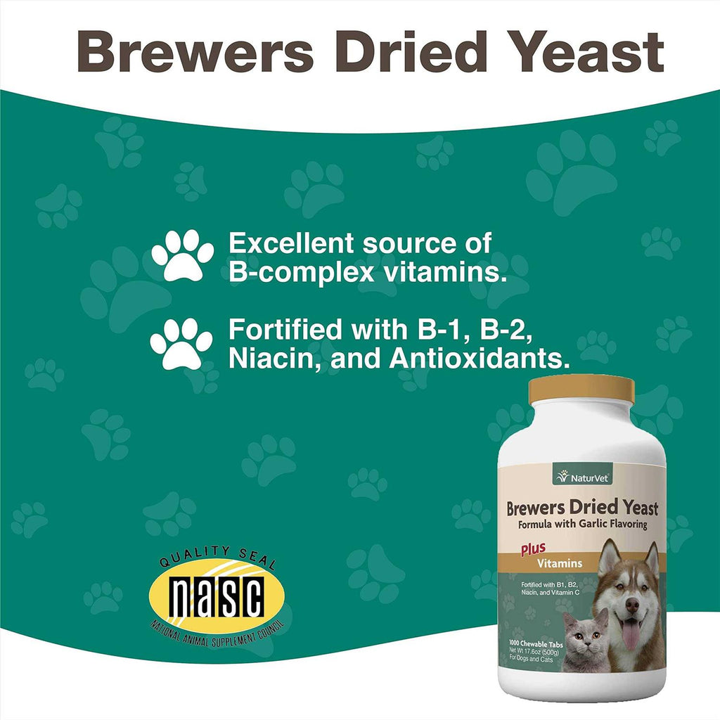 Brewer's Yeast with Garlic 1000 Tablets M829948