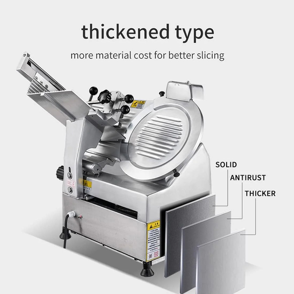240W 10'' Blade Commercial Electric Meat Slicer U4451