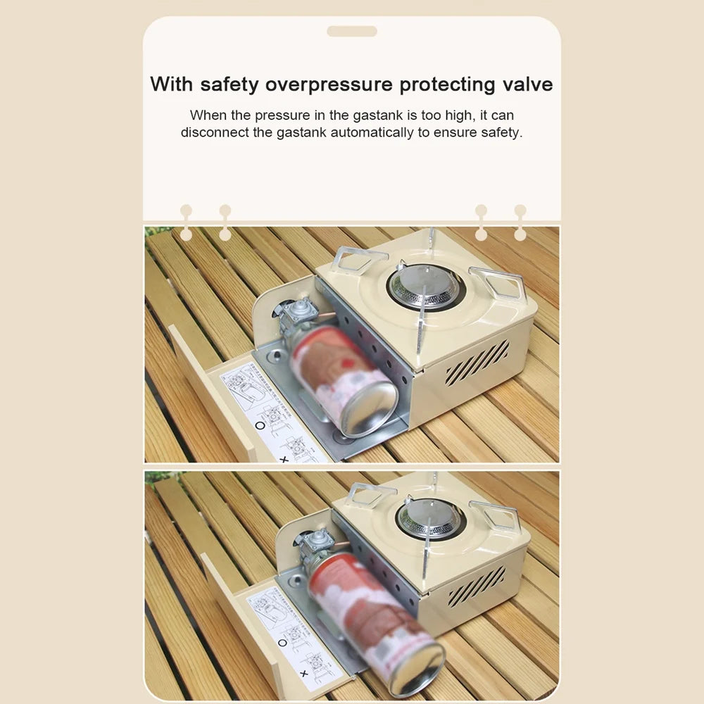 Cassette Stove 2500W with Piezo Ignition Y42575