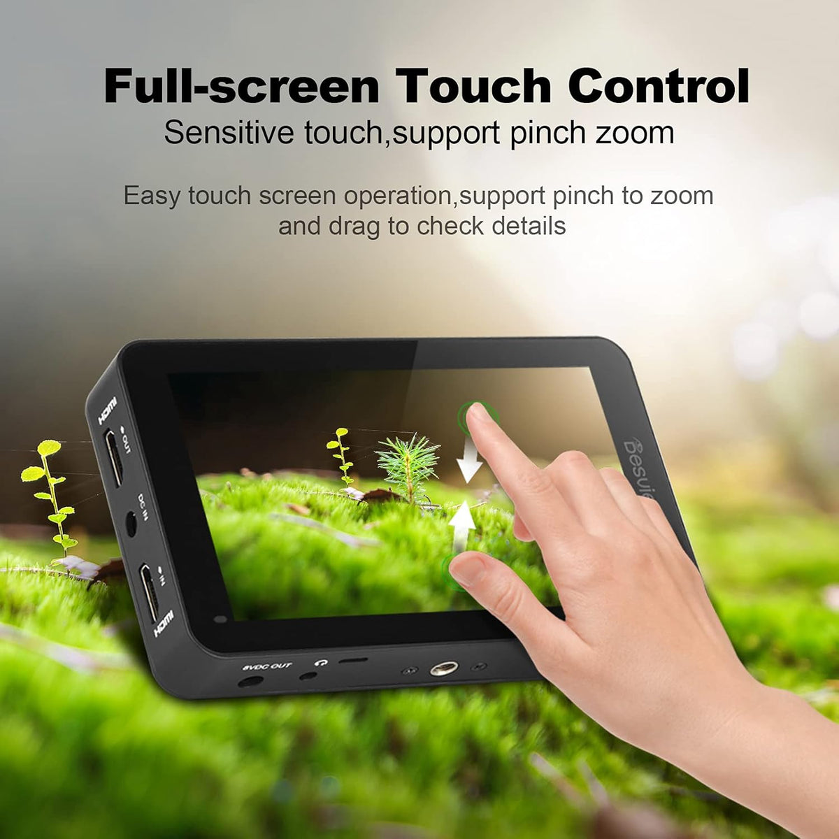 5.5 inch Touch Screen Camera Monitor 1920x1080 IPS H558083
