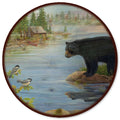 Wood Lazy Susan 18 x 18 W5727