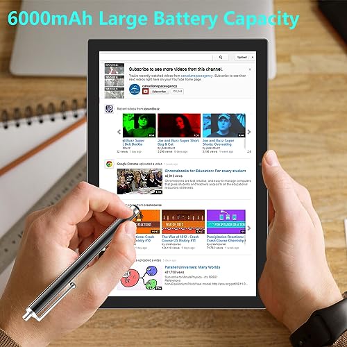 10 inch 2 in 1 Tablet with Keyboard Case Mouse Stylus V51705
