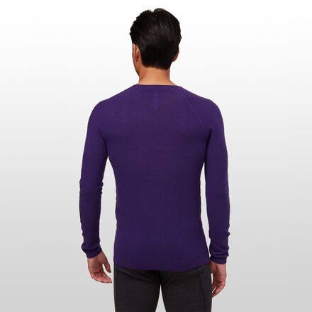 Purple Men's L Crew D95447
