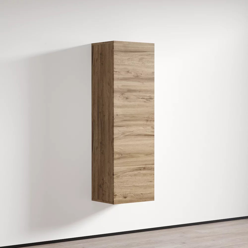 Oak Modular Wall Mounted Floating Bookcase Cabinet M27130