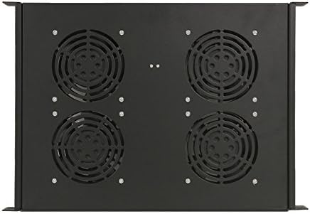 1U Rack Cabinet Mounted Server Cooling System with 4 Fans Y246