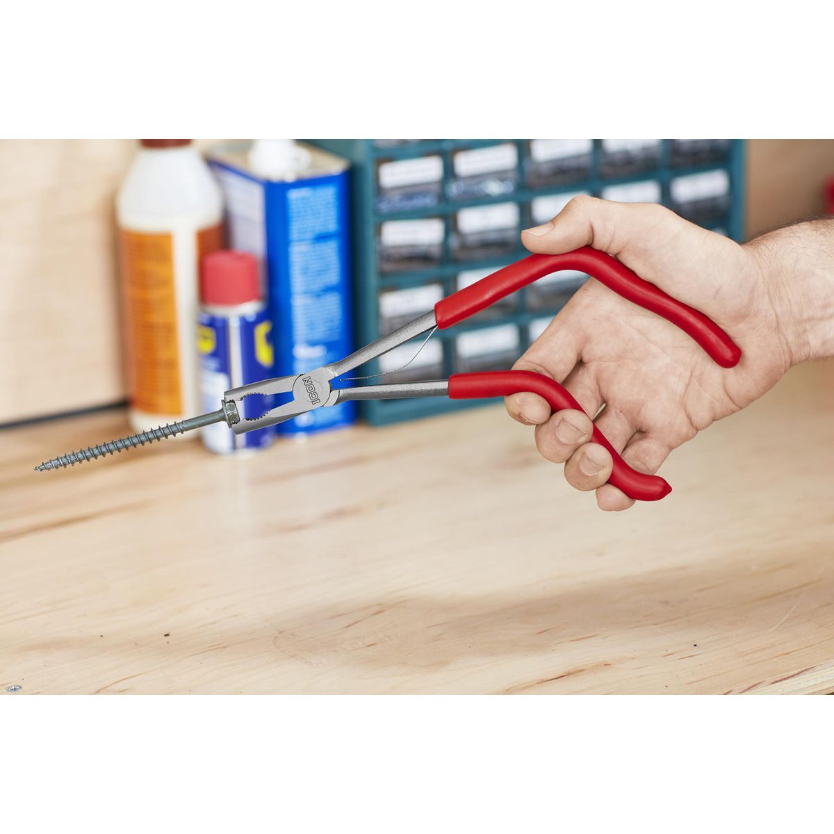 10 in. Long-Reach Pistol-Grip Pliers V502756