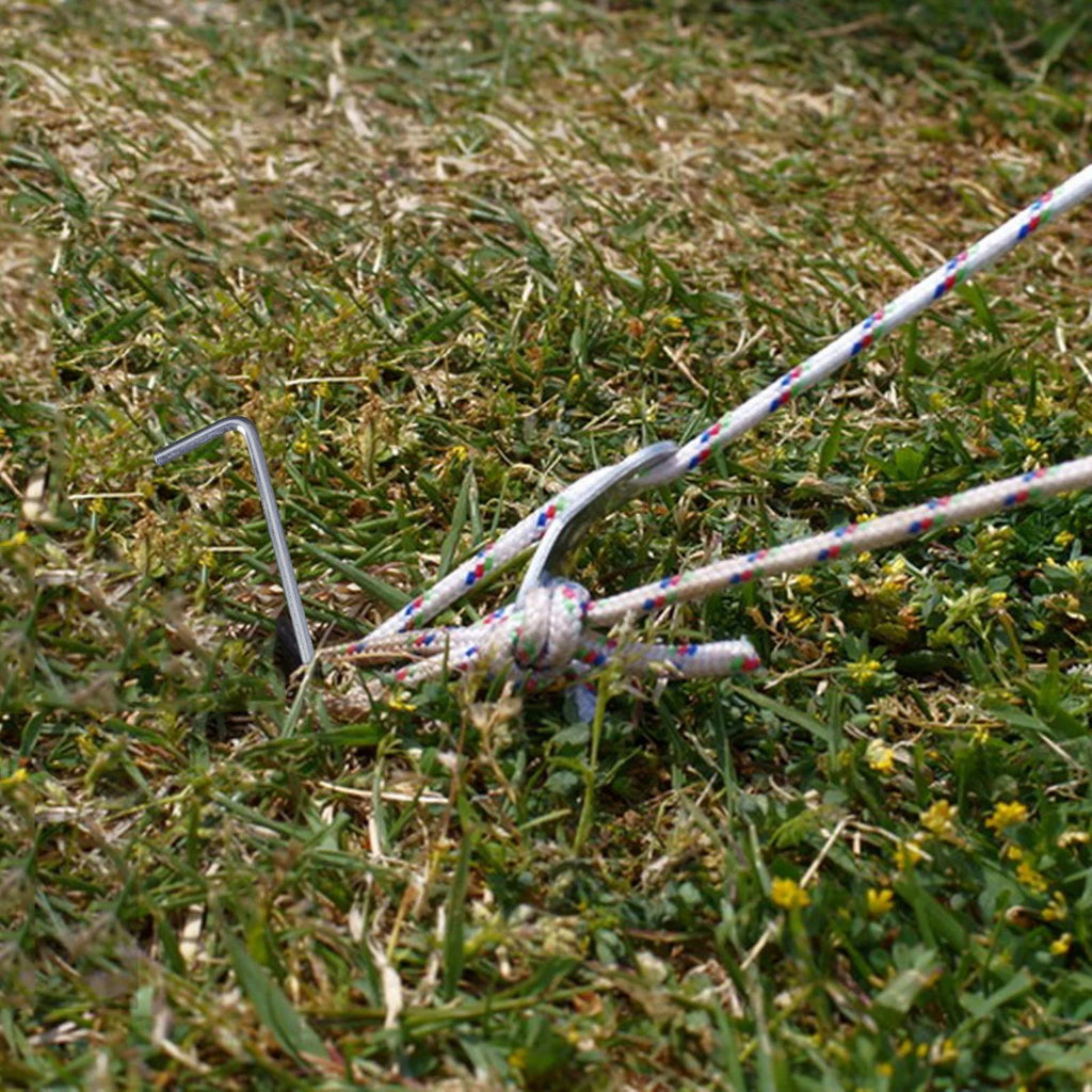 50 Pieces Aluminum Alloy Tent Stakes E266830