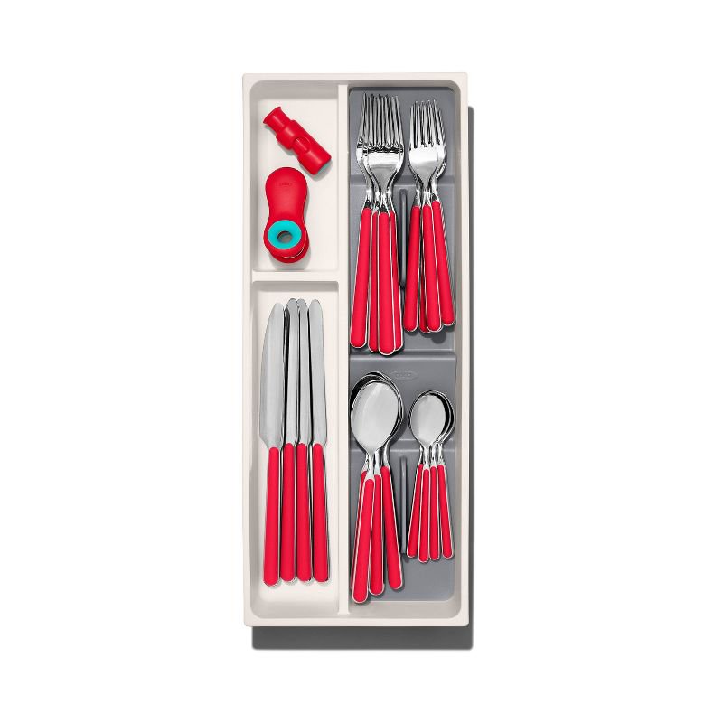 Adjustable Plastic Tableware Storage Box V764