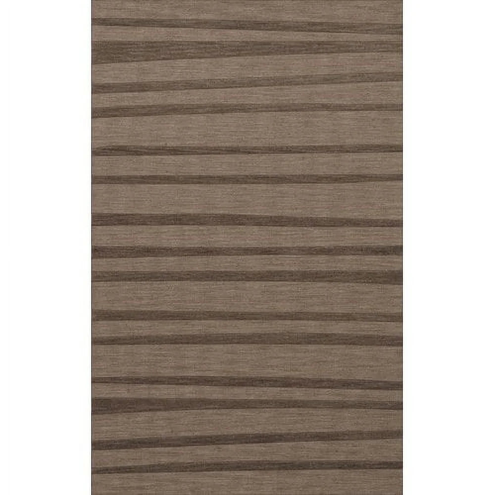 Stone Stripes Lines 12' x 15' Oval Area Rug K23964