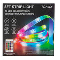 8ft Multicolor LED Light Strip with Remote O35135