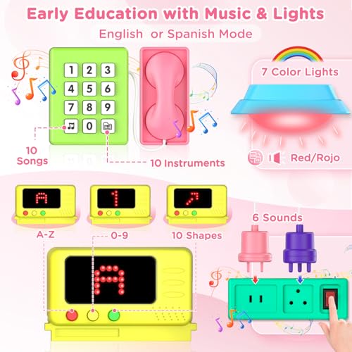 Musical Montessori Busy Board Toddler Toy K43948