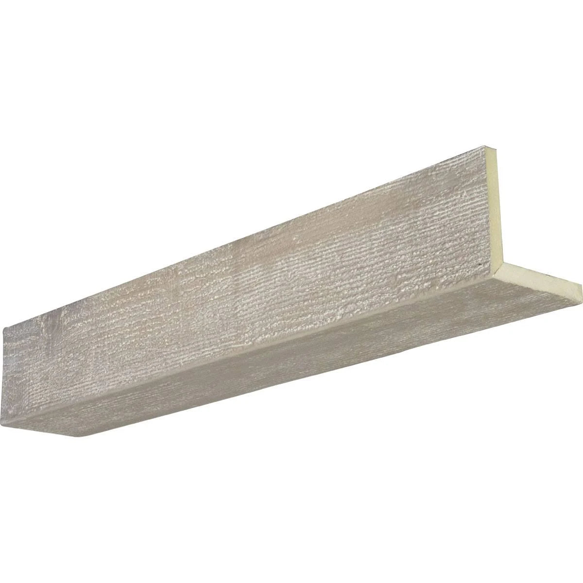 Whitewash Rough Sawn Faux Wood Beam Y9593