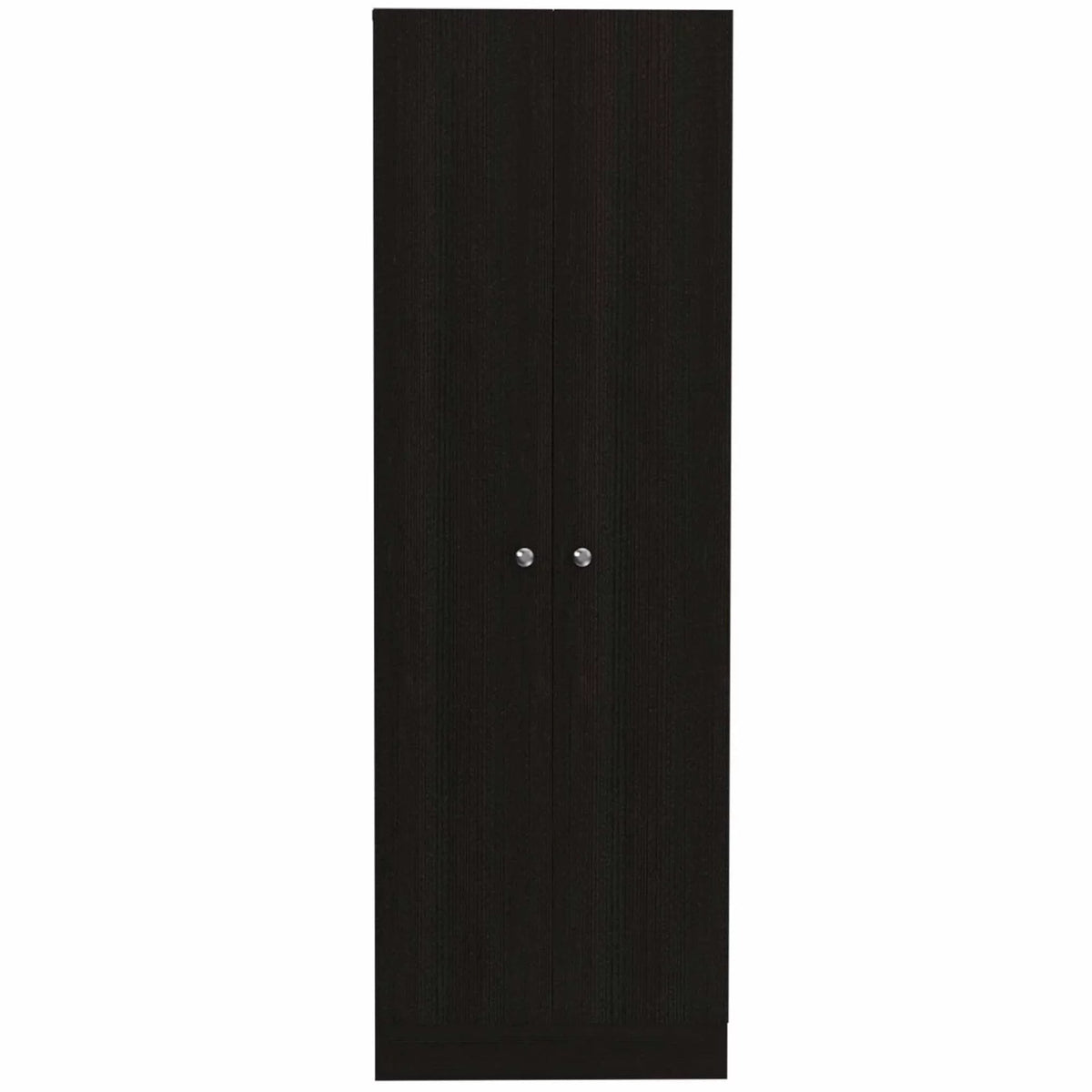 Dark Brown & Black Double Door Cabinet X3529