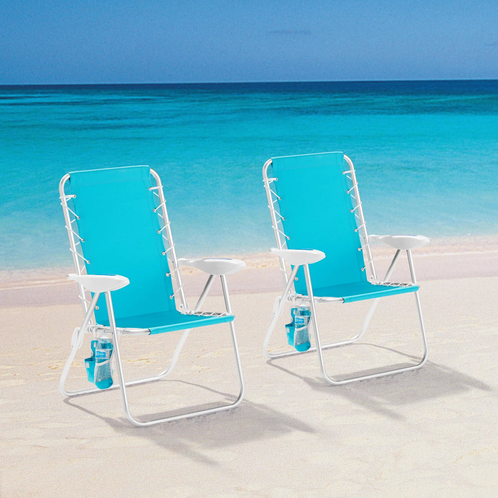 Teal Bungee Beach Chair 2-Pack W553