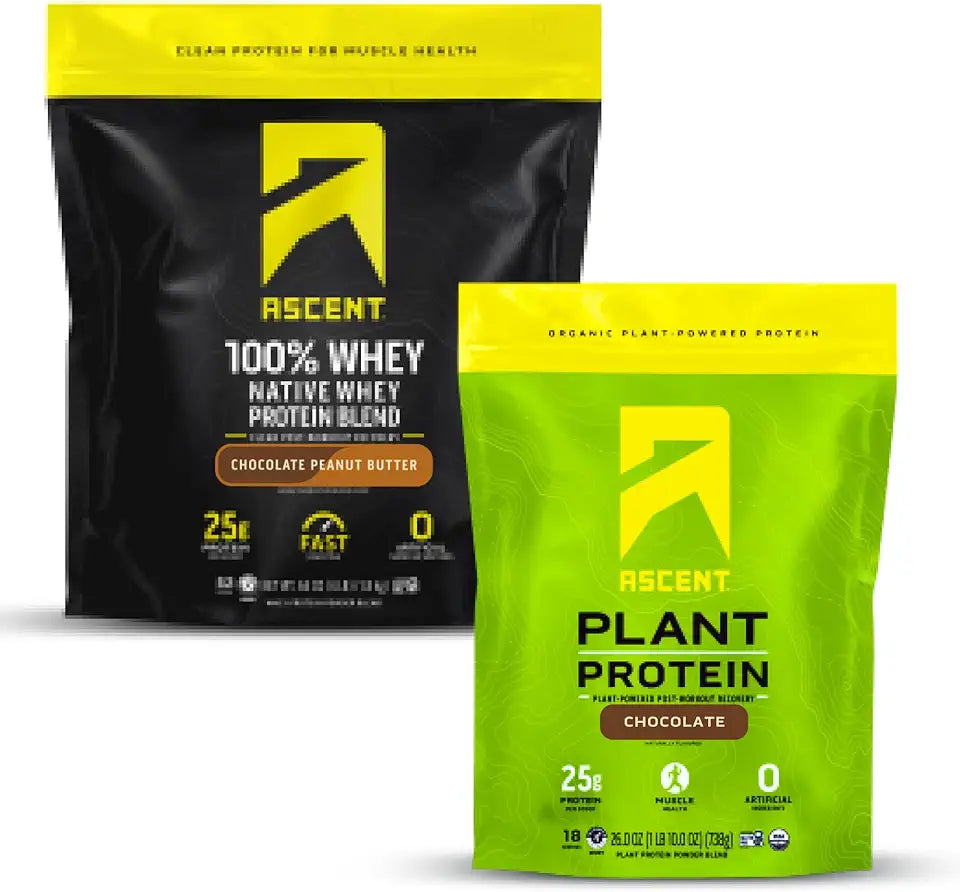 Whey + Plant Protein Powder Chocolate Peanut Butter 4 lb N85036