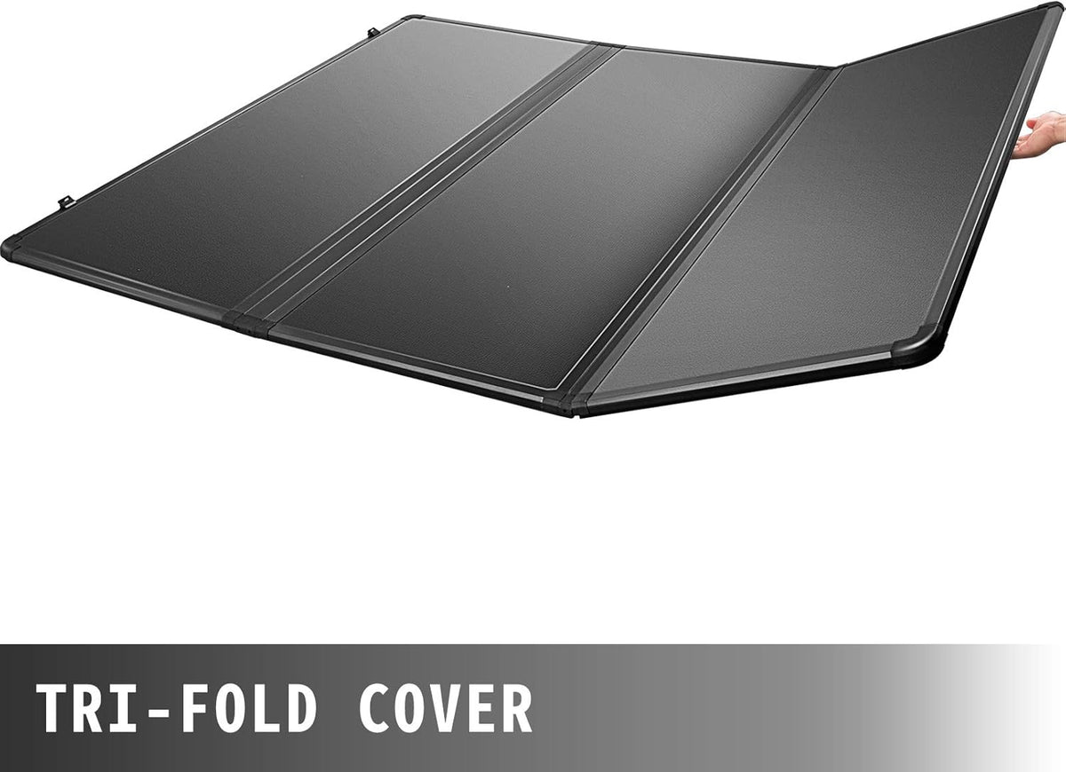 Tri-Fold Hard Truck Bed Tonneau Cover 6 FT T493